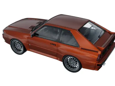 Audi - 1980 - Sport Quattro 3D model