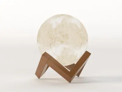Moon Night Light Table Centerpiece Decoration By Ehobroc 3D model