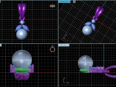 Pendant 45 3D print model