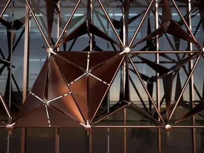 Kinetic facade Model 3D model