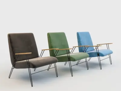 Armchair Ironman Free 3D model