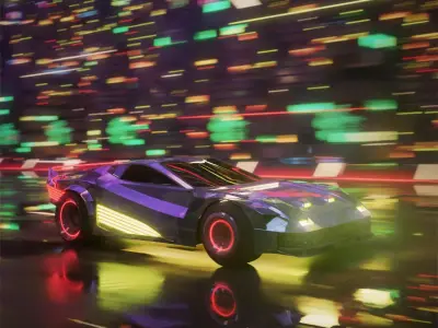 Highway Runs - DSZarts 3D model