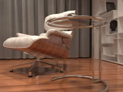 Loft Studio Scene 3D model