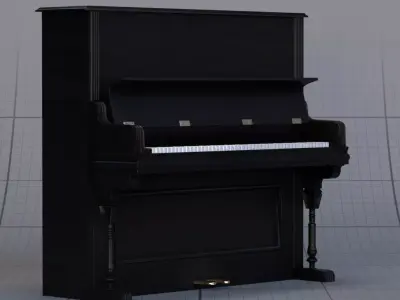 piano 3D model