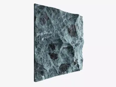 278-RockPanel piece of rock 3D model