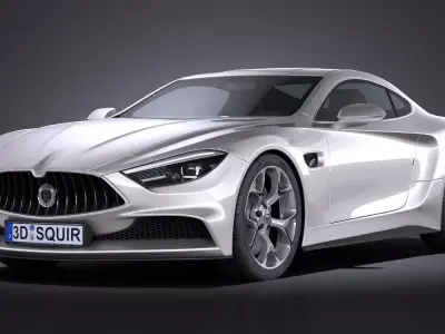 Generic Coupe 2016 3D model