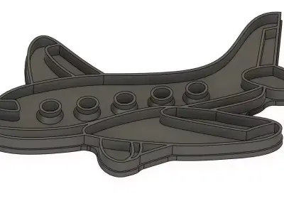 Vehicle-Shaped Cookie Cutters X4 3D print model