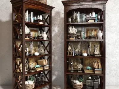 Sea decorative set 02 3D model