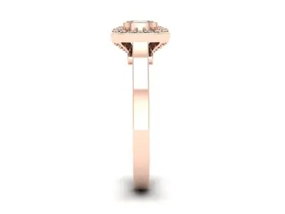 Jewelry Diamond Ring 3D print model 26