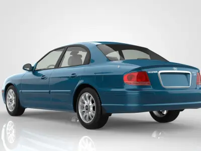 Hyundai Sonata V6 3D model