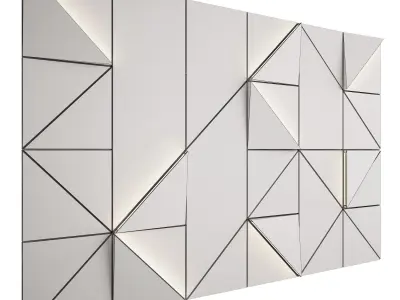 Wall Panel 11 3D model