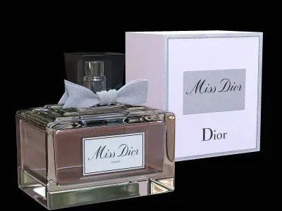 Miss Dior Eau de Parfum Low-poly 3D model