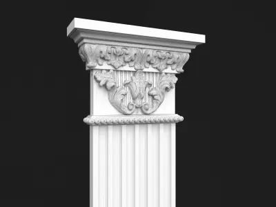 Column Decorative 5 3D model