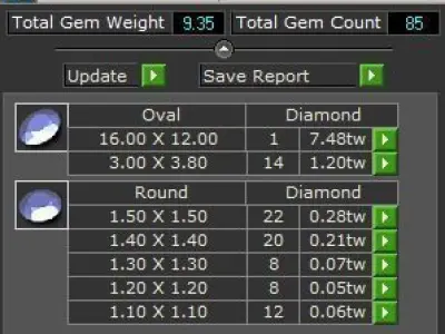 Oval Art Deco Ring 3D print model