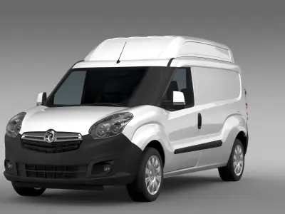 Vauxhall Combo H2L2 Cargo 2015 3D model