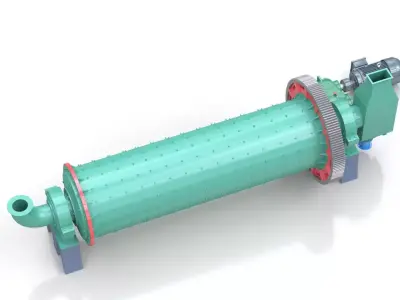  Ball Mill 3D model