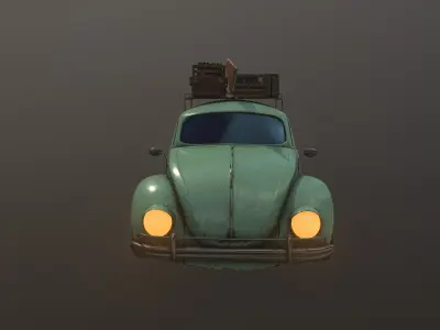 volkswagen beetle  3D model