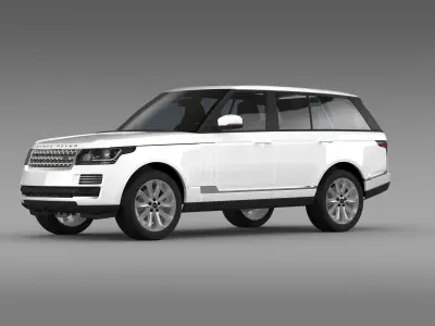 Range Rover Vogue SDV8 L405 3D model
