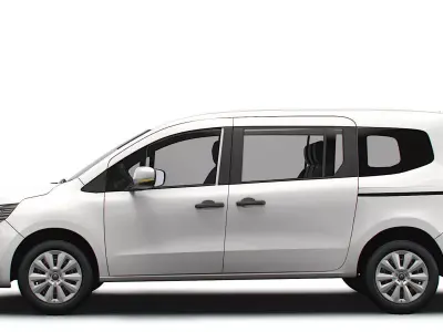 Renault Kangoo E Tech Tourneo LWB 2026 3D model