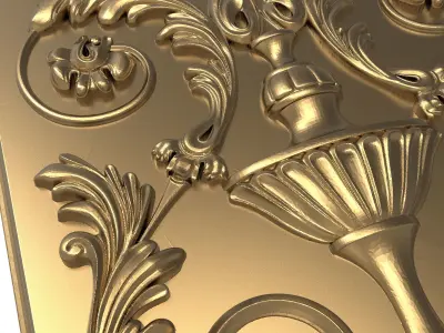  decorative pattern ready for 3D printing 3D model 248