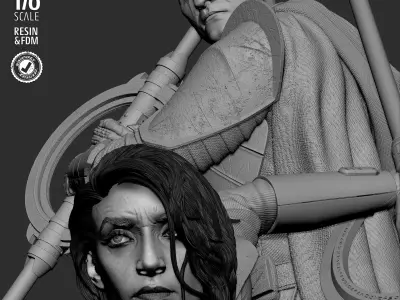 STAR WARS Gran Inquisitor Diorama  3D print model