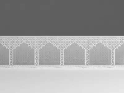 Bar Counter 3D model