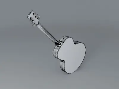 Stromberg Master 400 guitar Free 3D model