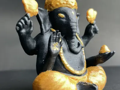 Ganesha lord figurine 3D print model