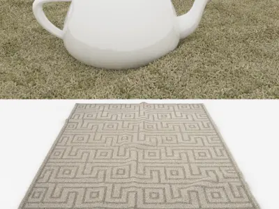 Rugs No 860 Low-poly 3D model