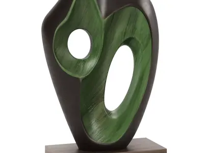 Abstract Sculpture Figure 3D model