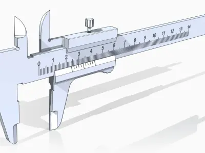 Caliper 3D model