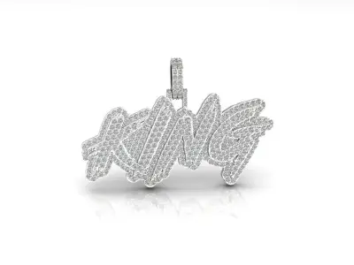 Pendant 15 King 3D print model