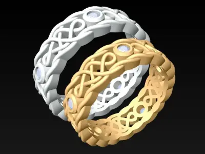 Wedding Rings - N116238 3D print model