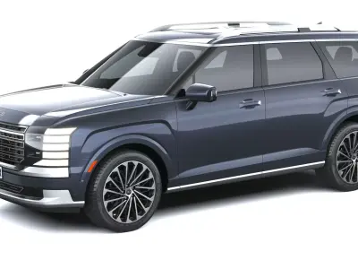 Hyundai Palisade 2026 3D model