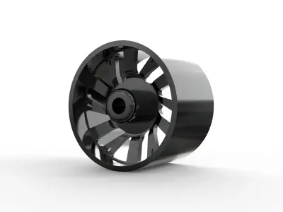 corleone Rear corallo dually wheel  3D print model