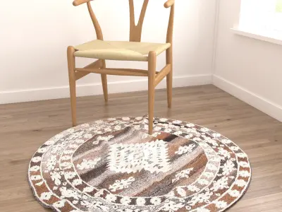 Rugs No 332 Low-poly 3D model