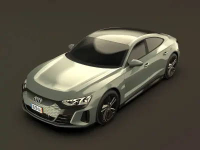 Audi e-tron GT quattro  3D model