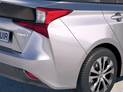 Toyota Prius 2019 3D model