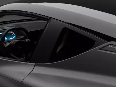 Lotus Emira 2023  Low-poly 3D model