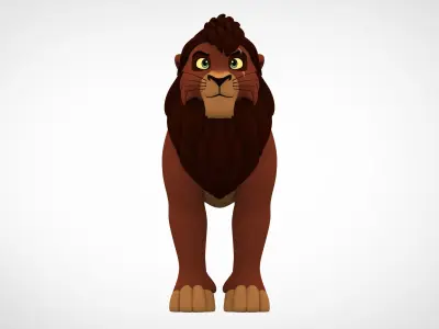 Kovu Adult 3D model