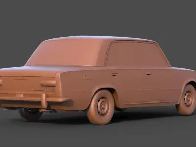 Vaz 2101 3D print model