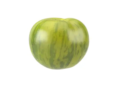 Photorealistic Green Zebra Tomato 3D Scan 3D model