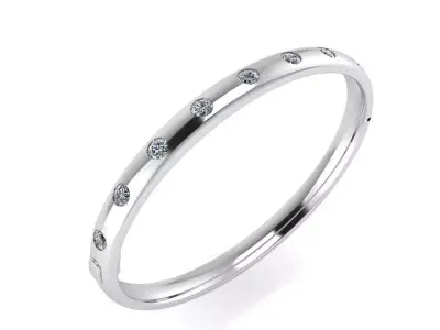 Bangle Diamond Bracelet 2210 3D print model