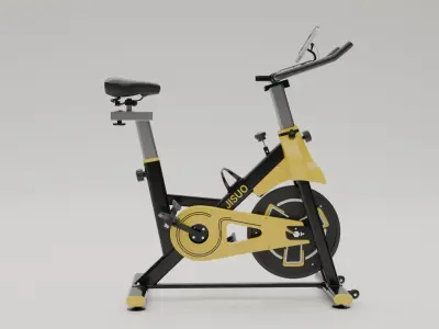 Gym Equipment Low-poly 3D model shop