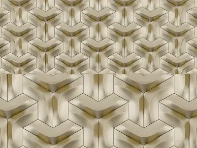 Parametric Wall Panel 3d model Low-poly 3D model order