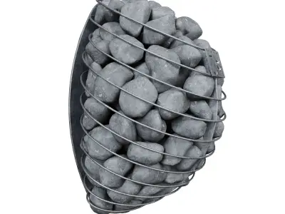 Sauna Huum Drop Heater 3D model