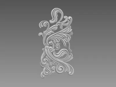 Decor for furniture 3D model shop