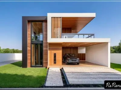Modern house design  3D model