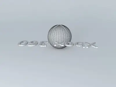xbox logo Free 3D model