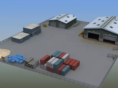 Builders Yard 3D model